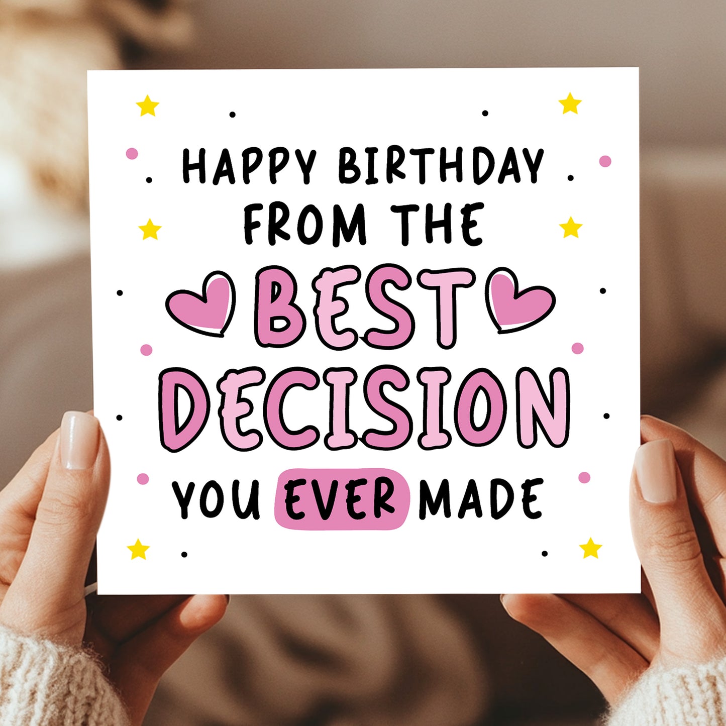 Funny Birthday Card For Husband Wife Boyfriend Girlfriend Joke