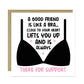 Gift For Best Friend Funny Plant Pot And Card Gift For Him Her