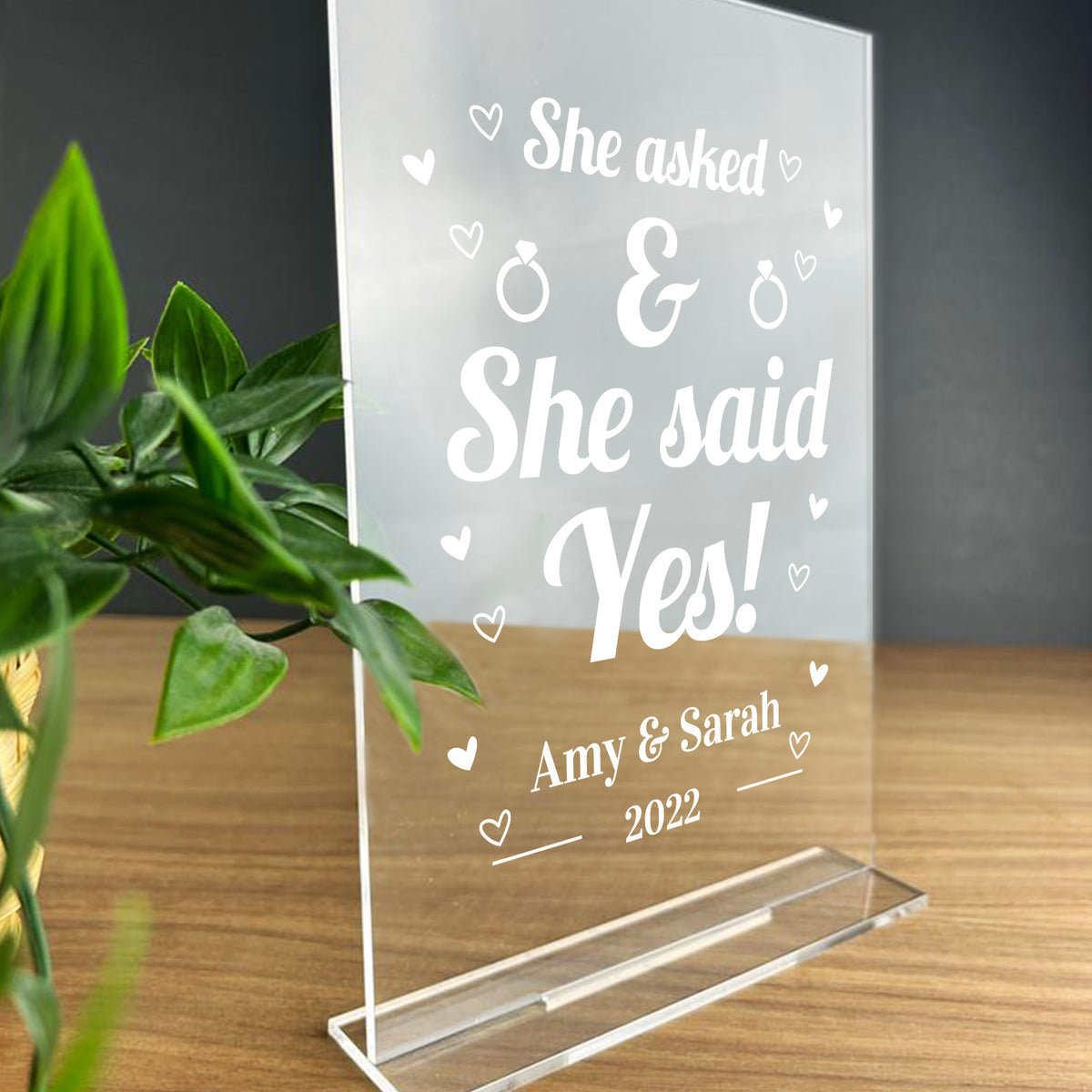 Engagement Gift For Gay Lesbian Couples Him Her Friend Engaged