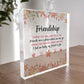 Friendship Gift For Best Friend Plaque Gift For Her Christmas