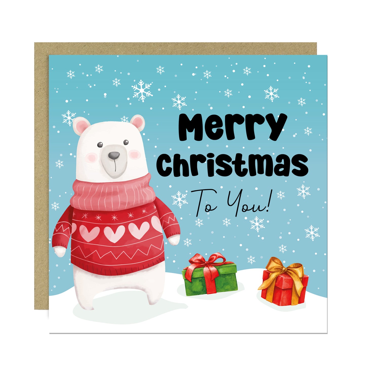 Christmas Card Multipack For Kids Children Merry Christmas Cards