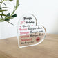 21st Birthday Acrylic Plaque 21st Birthday Gifts for Girls