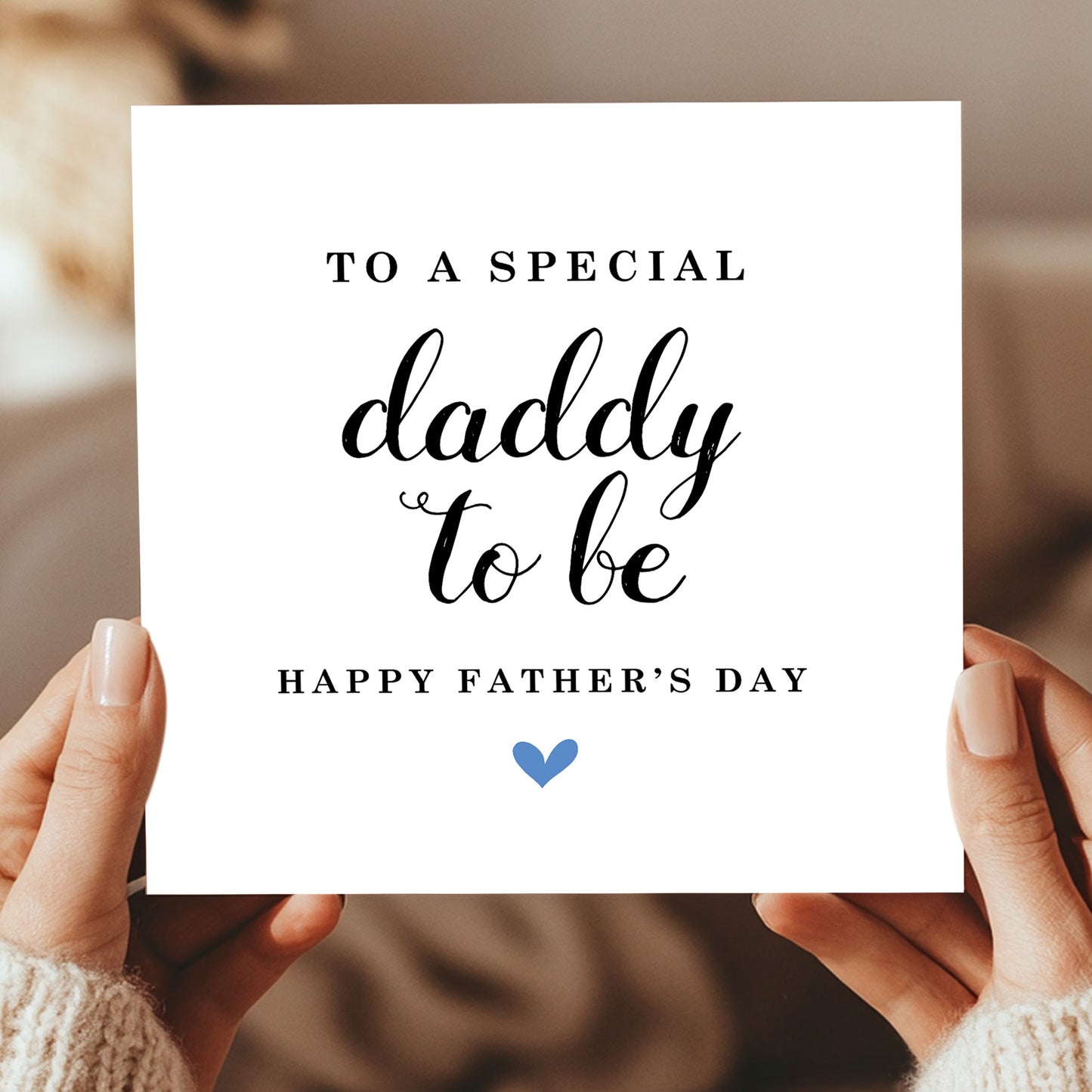 Daddy To Be Father's Day Card For New Dad Newborn Fathers Day