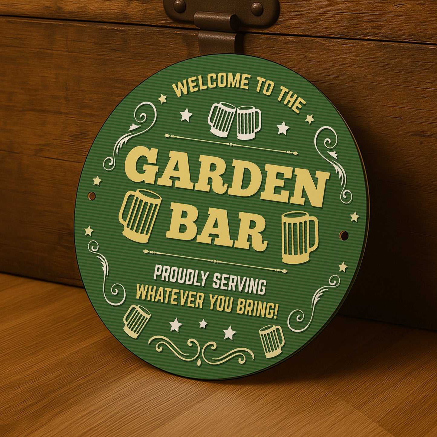 Welcome Garden Bar Sign Acrylic Bar Signs For Home Bar Outside