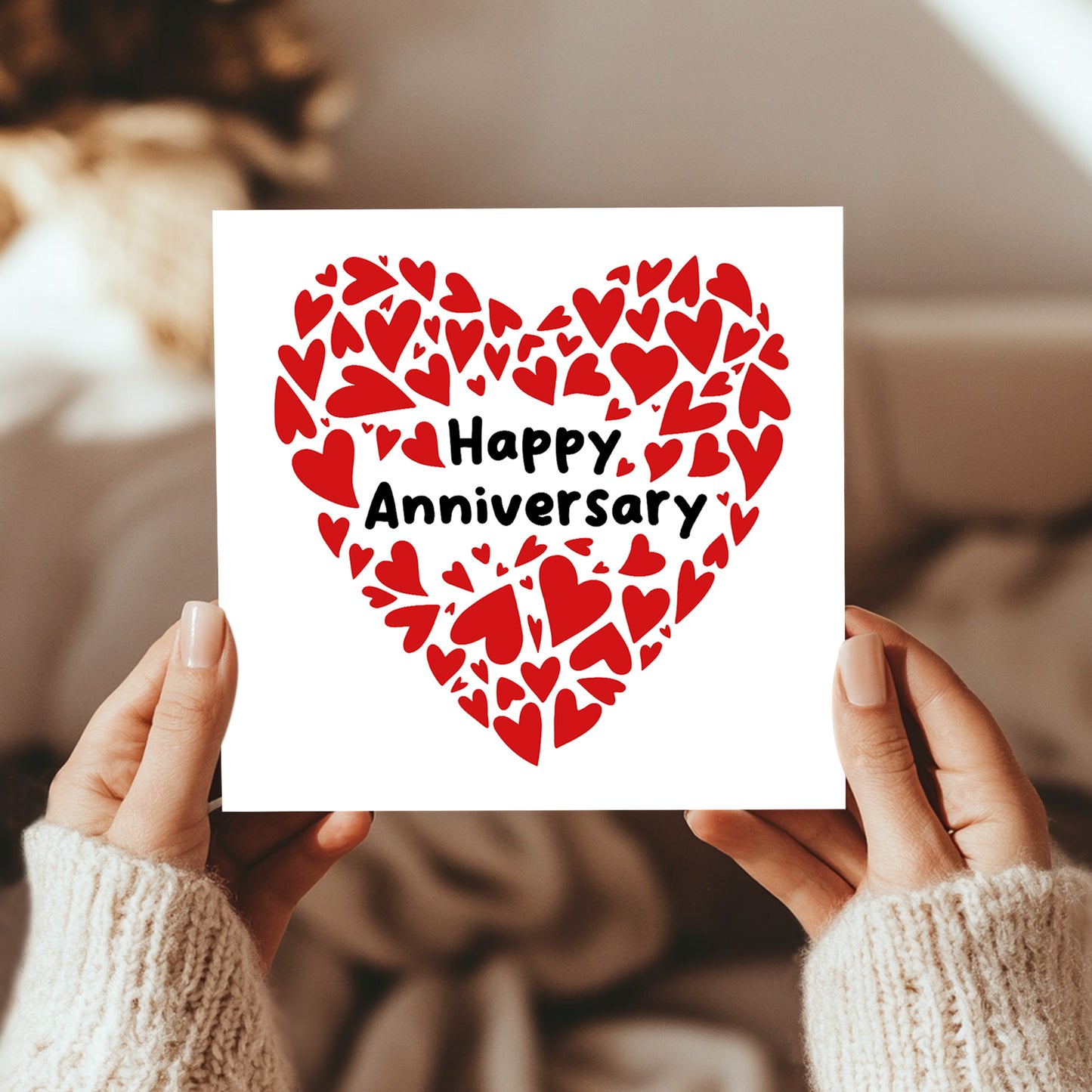 Happy Anniversary Card For Couple Boyfriend Girlfriend Husband