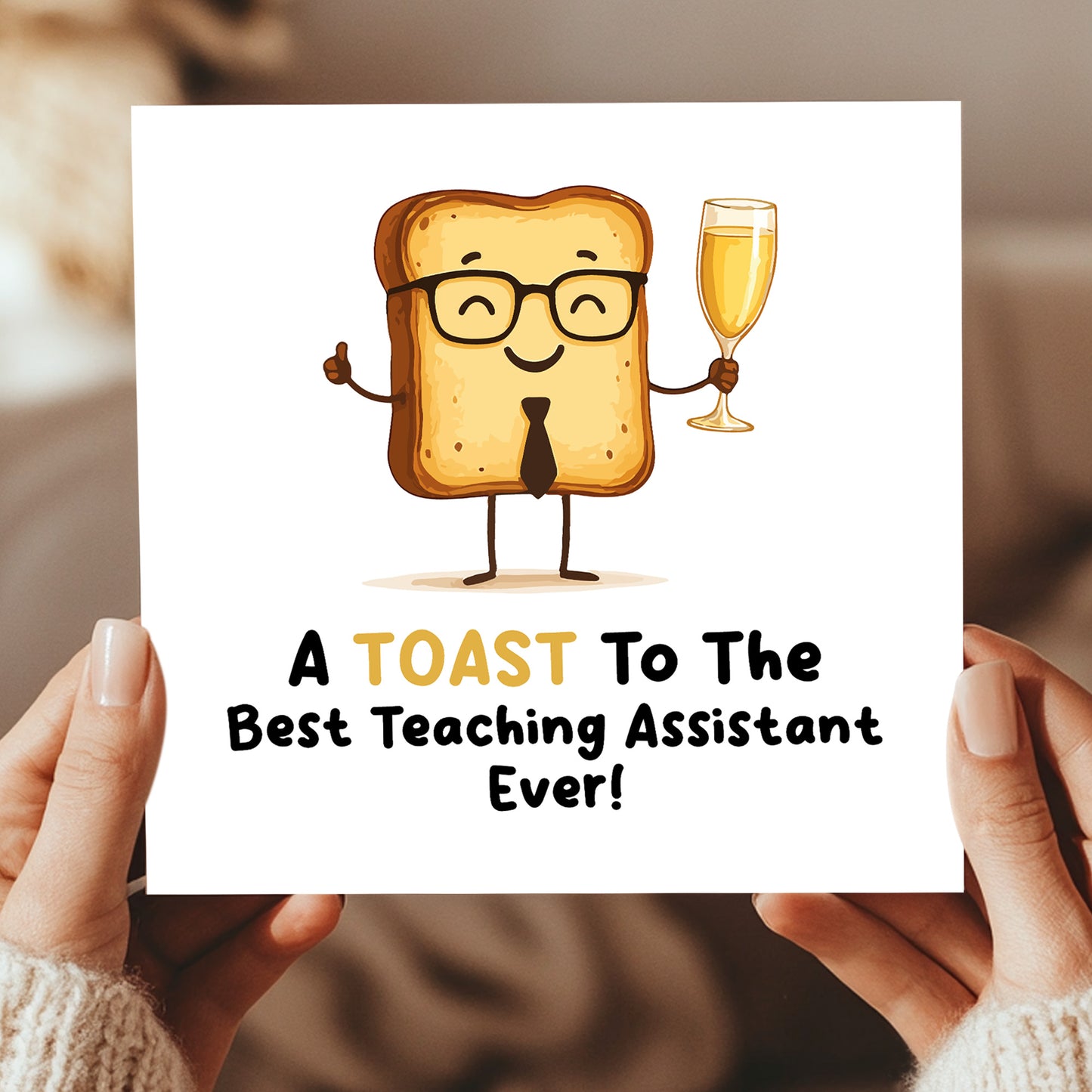 Novelty Leaving School Nursery Card For Teaching Assistant
