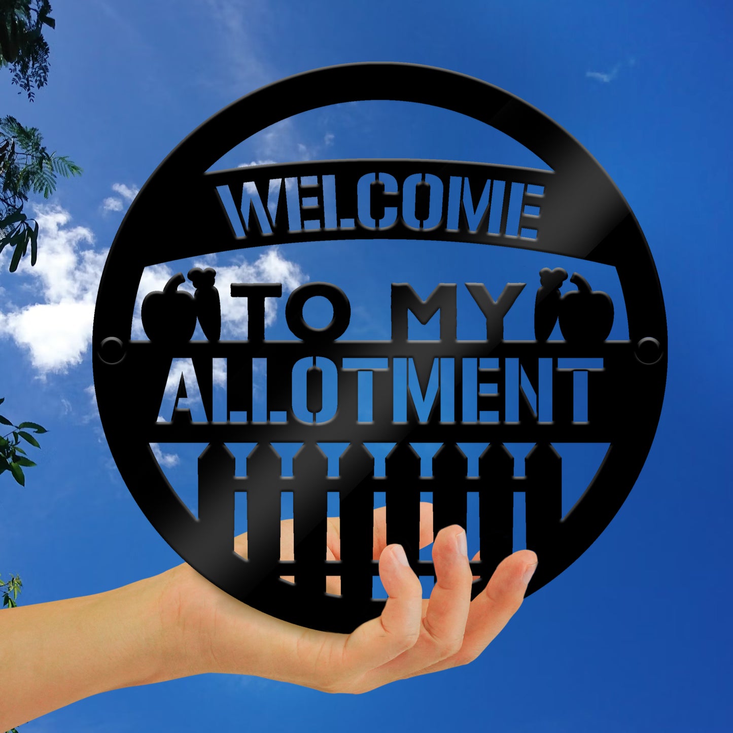 Welcome To My Allotment Sign For Garden Shed Garage Wall Sign