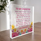 Special Gift For Daughter Mum And Daughter Plaque Mum Daughter