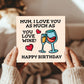 Mum Birthday Card Funny, Birthday Card Mum, Mum Birthday Card