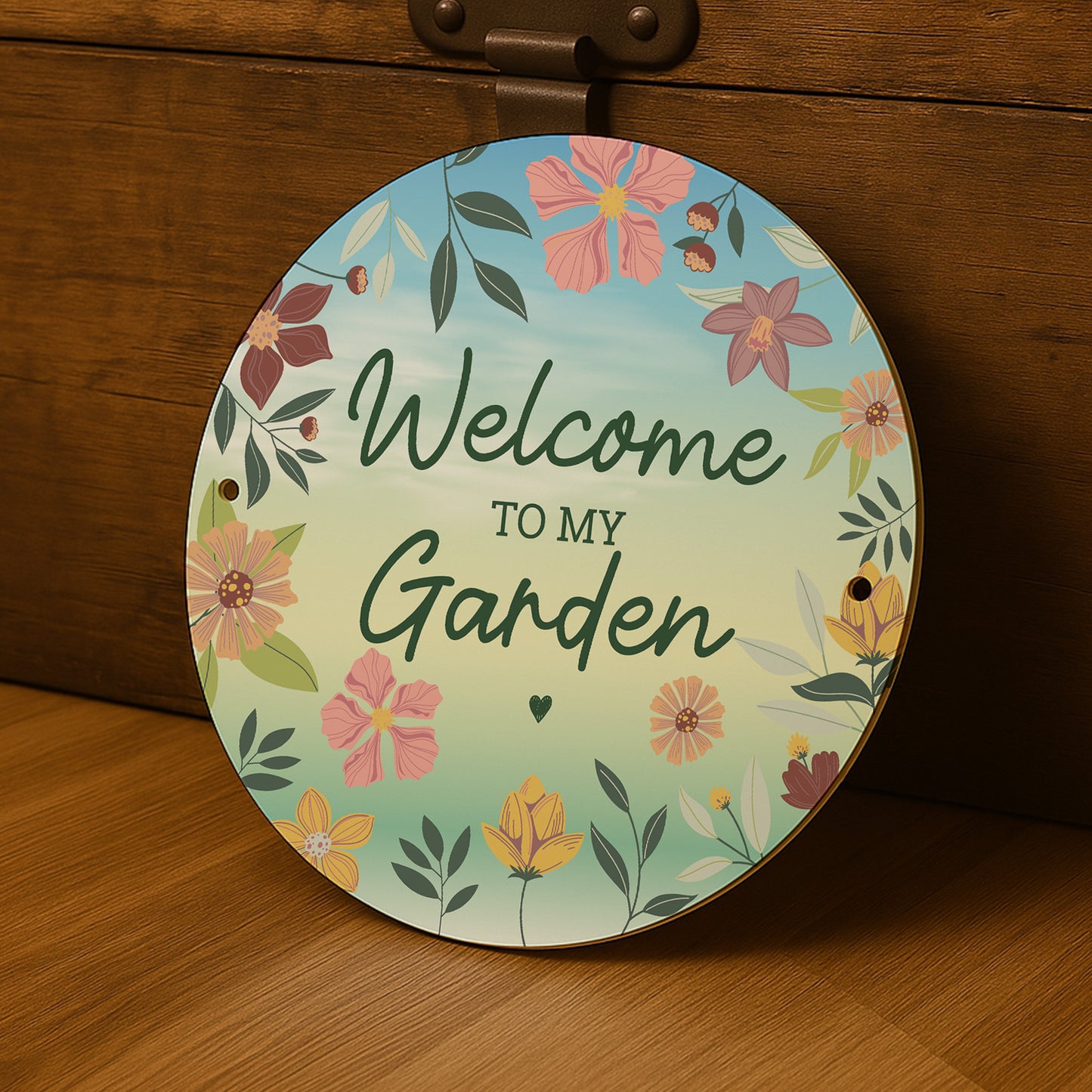 Welcome To My Garden Sign For Outside Shed Summerhouse Sign