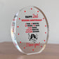 2nd Anniversary Wedding Gifts for Wife Couple Gifts Acrylic Sign