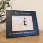 Husband Anniversary Gifts 7x5 Black Wooden Frame Gifts For Him