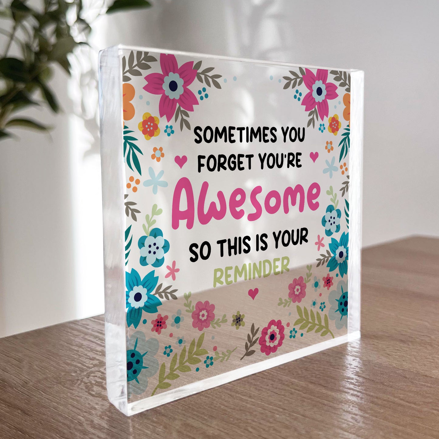 Birthday Gifts for Her YOU ARE AWESOME Plaque Lirthday Gifts