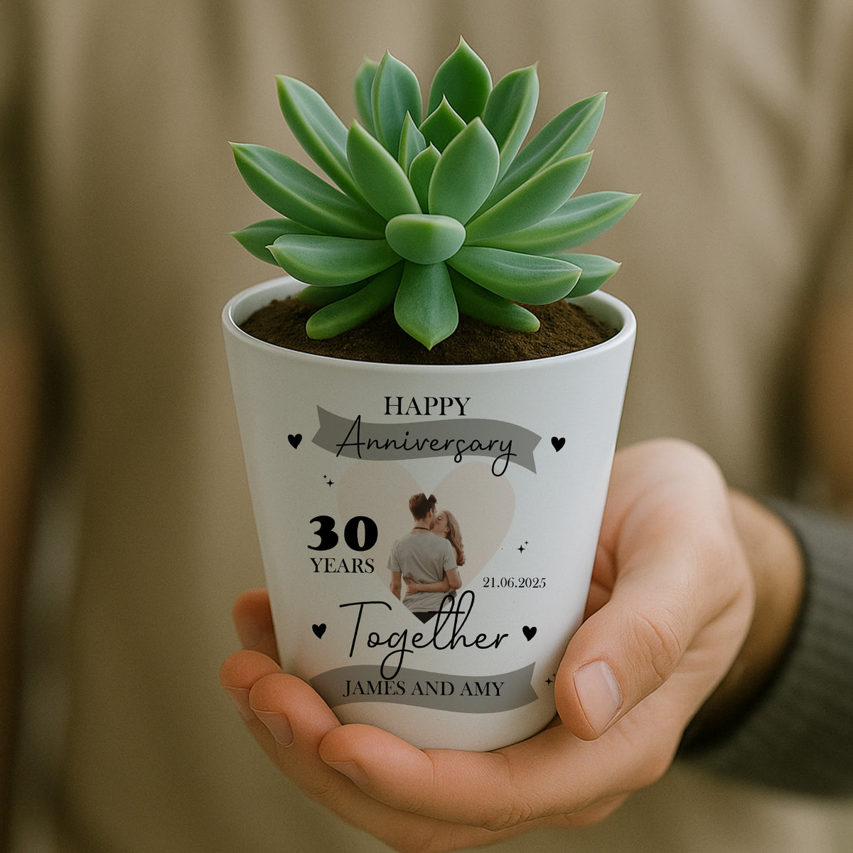 Personalised 30th Anniversary Gift Husband Wife Girlfriend