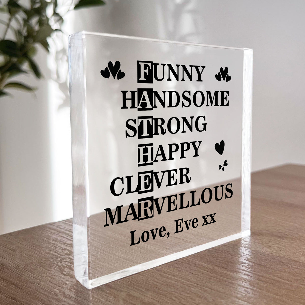 Gift For Father Dad Daddy For Fathers Day Birthday Personalised