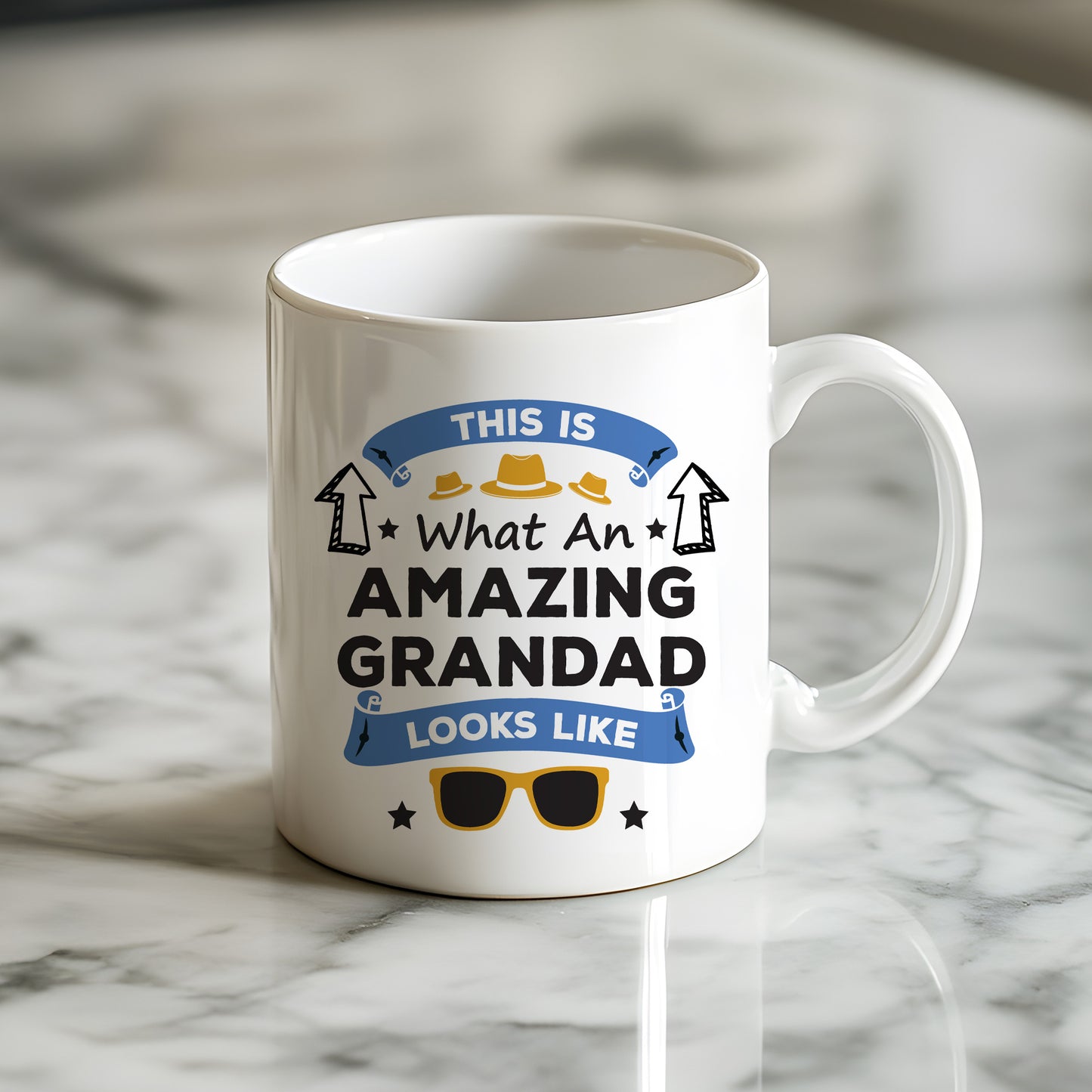 Amazing Grandad Mug Gift For Fathers Day Birthday Novelty Gift