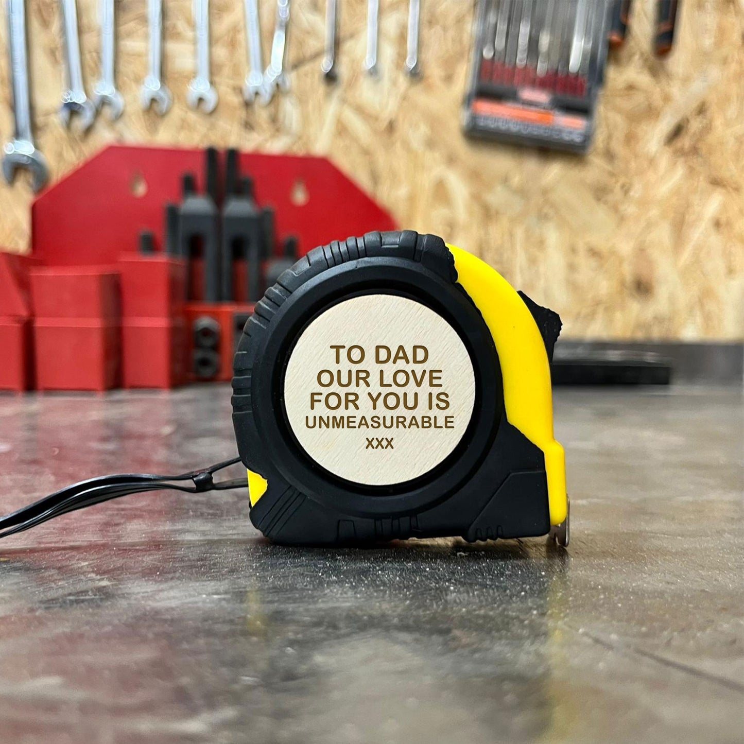 Dad Engraved Tape Measure Gift For Fathers Day Birthday Dad Gift