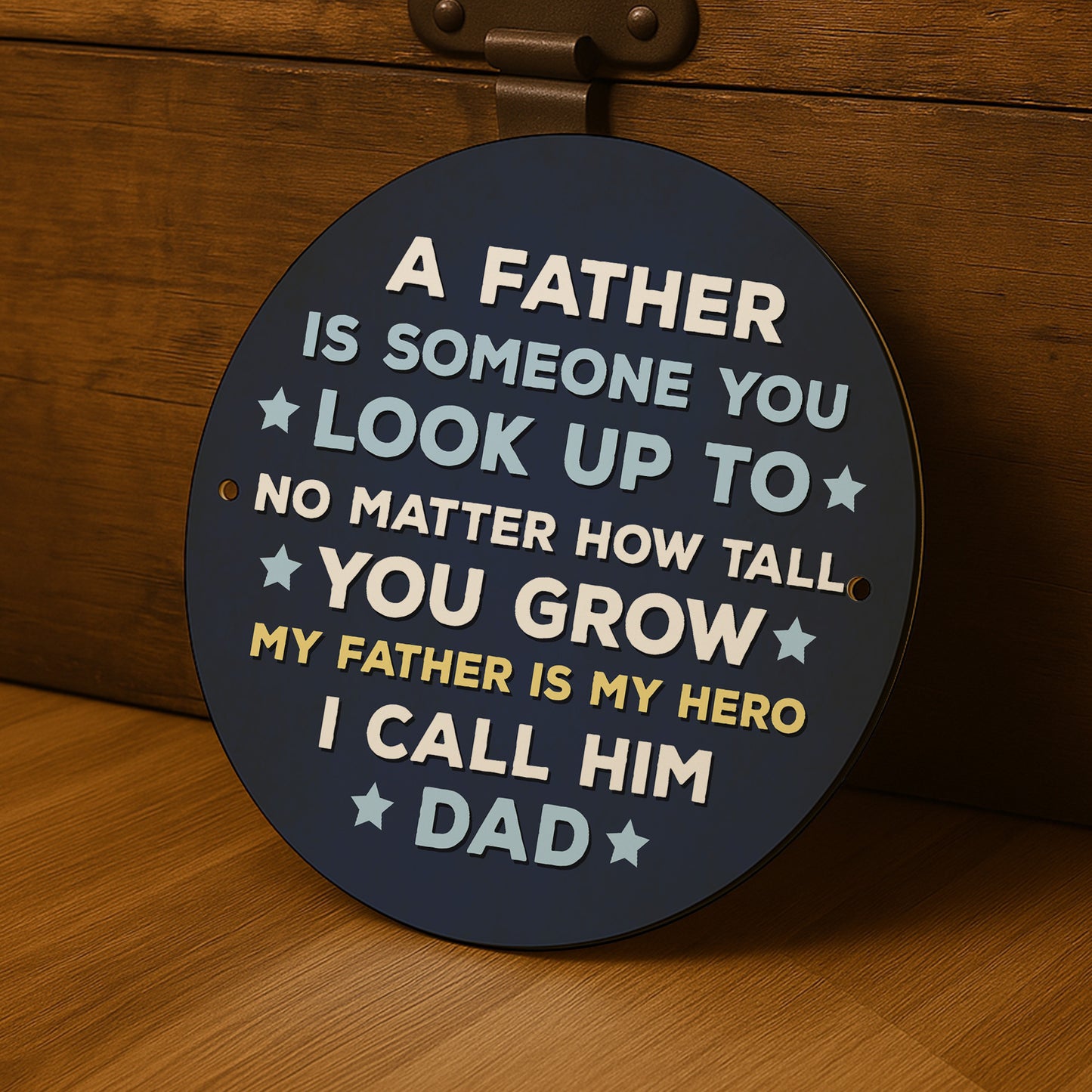 Gifts for Dad Hanging Acrylic Plaque Dad Birthday Gifts