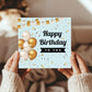 Birthday Card For Men Women Happy Birthday 14.5x14.5cm Card
