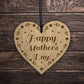 Mothers Day Gifts Mum Nan Mummy Nanny Grandma Wood Heart Plaque
