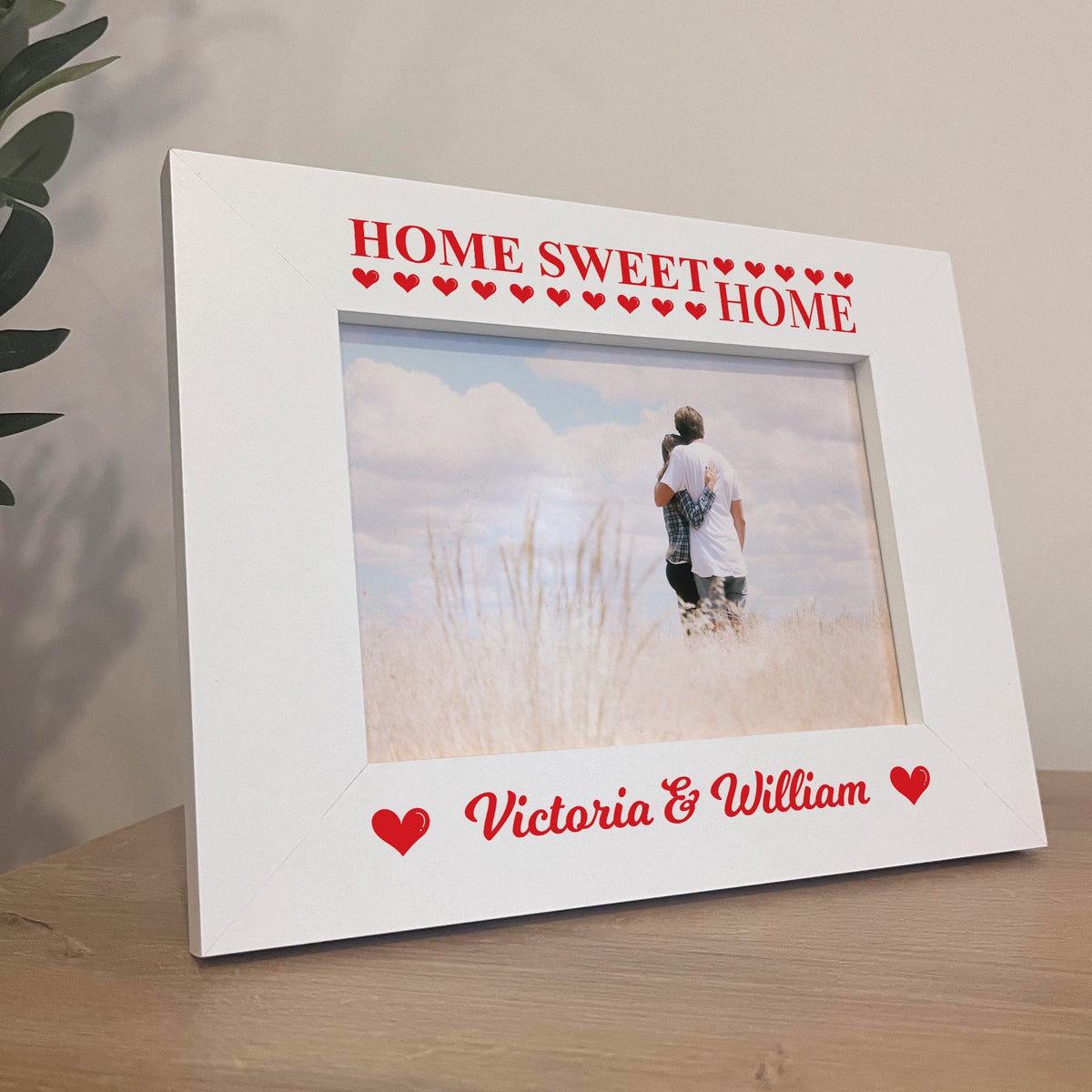 Personalised Photo Frame Gift For Couple Anniversary Birthday