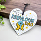 Funny Fathers Day Gift For Dad FABULOUS DAD From Daughter Son