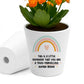 Gift For Friend Co Worker Volunteer Teacher Plant Pot And Card