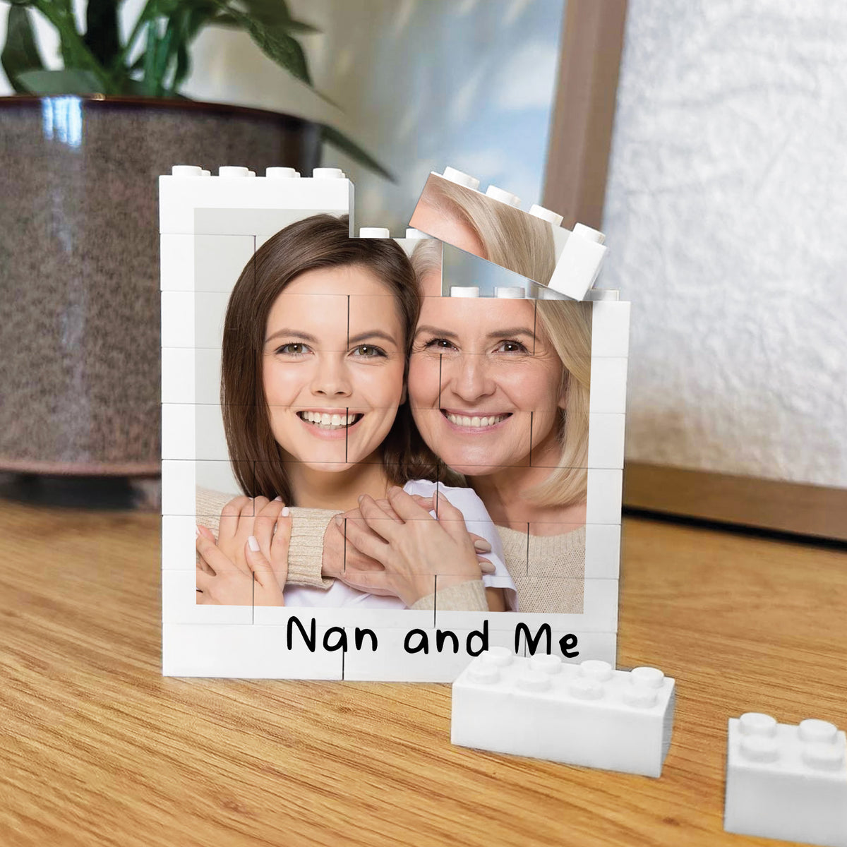 Personalised Gift For Nan, Nan Photo Plaque, Nan And Me Gift