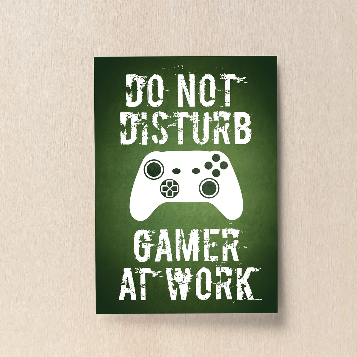 Gaming Print For Boys Bedroom DO NOT DISTURB Games Room PrintChe