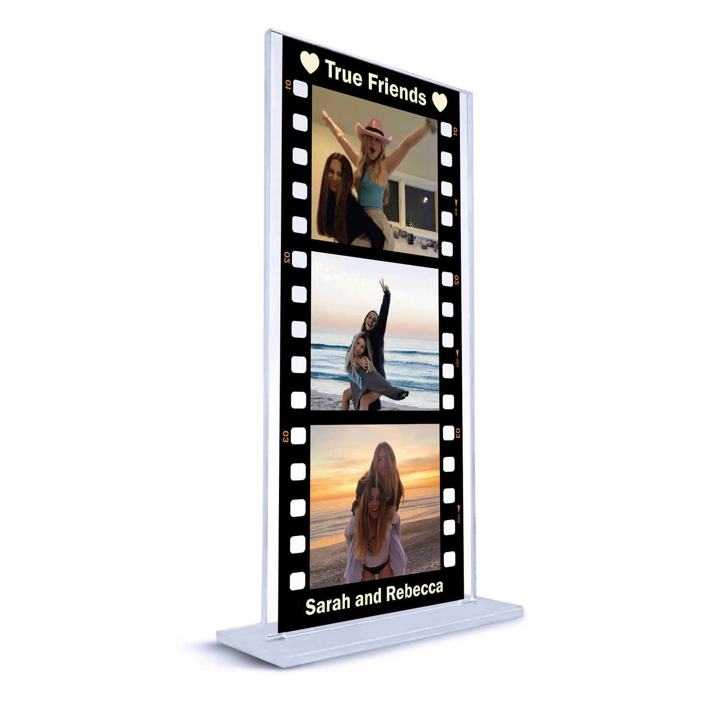 True Friends Plaque Best Friend Sign Friendship Gift Photo Sign