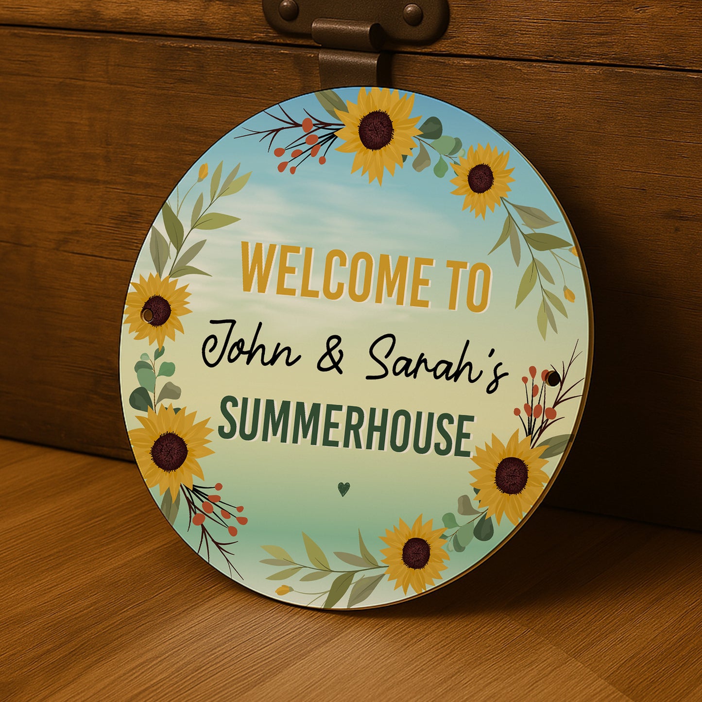 Personalised Welcome To Any Name's Summerhouse Sign For Garden