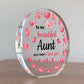 Aunt Gifts Best Aunt Birthday Gift for Aunt Christmas Plaque