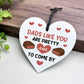 Funny Gifts For Dad Dads Rare To Come By Heart Plaque Dad Gifts