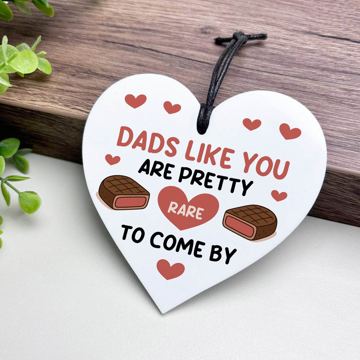 Funny Gifts For Dad Dads Rare To Come By Heart Plaque Dad Gifts