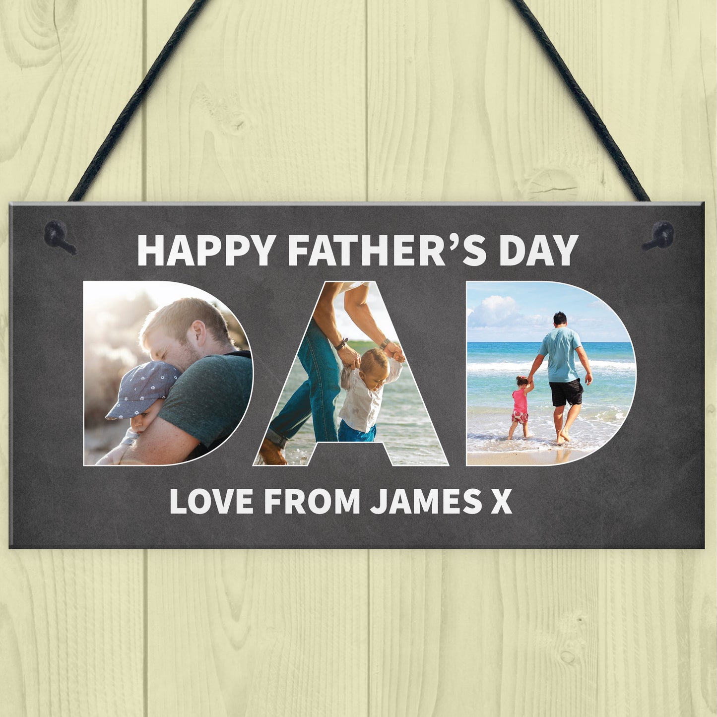 PERSONALISED DAD PLAQUE DAD GIFTS For Fathers Day Gift For Dad