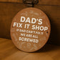 Funny Gift For Dad For Birthday Fathers Day DADS FIX IT SHOP