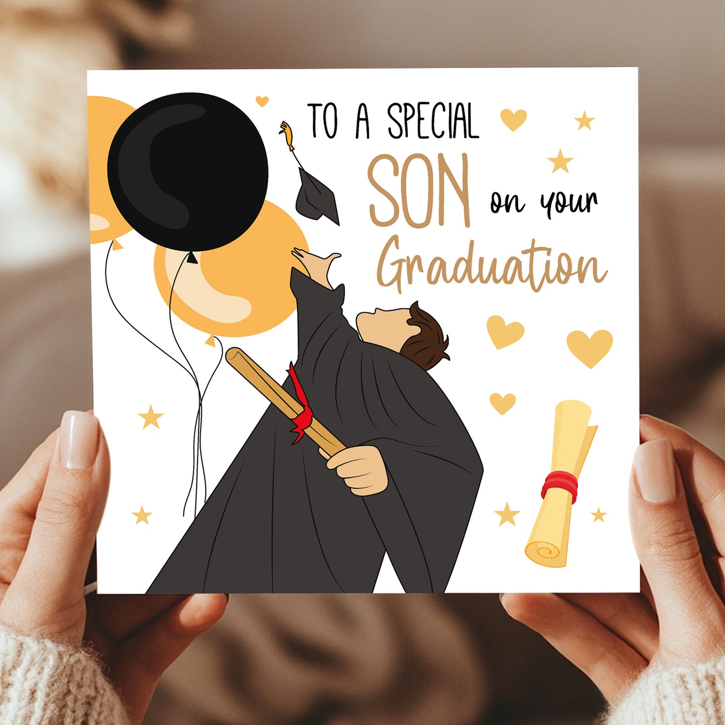 Graduation Cards Graduation Card For Son Congratulations Card