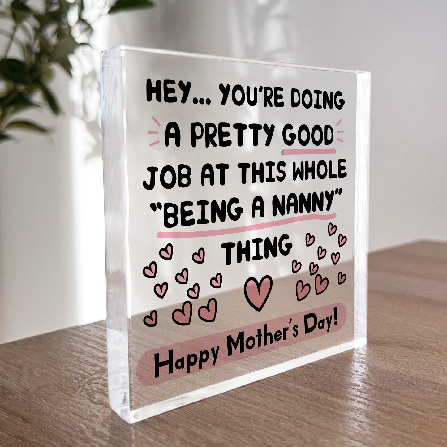 Funny Mothers Day Gift For Nanny Thank You Gift For Nanny
