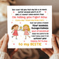 Card For Bestie Birthday With Kraft Envelope Birthday Card