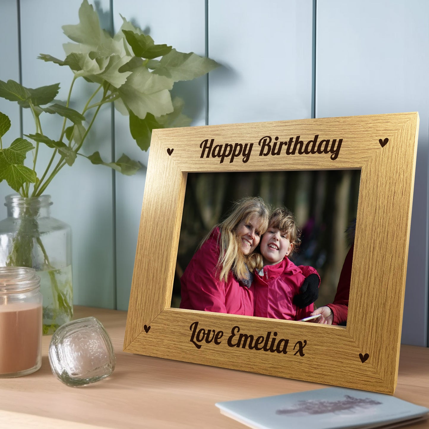 Birthday Gifts For Her 7x5 Wooden Photo Frame Gift For Women