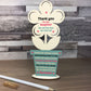 Best Friend Wooden Flower Gift For Friend Friendship Plaque Gift