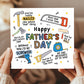 Happy Fathers Day Card Novelty Tool Pun Card For Dad Father's