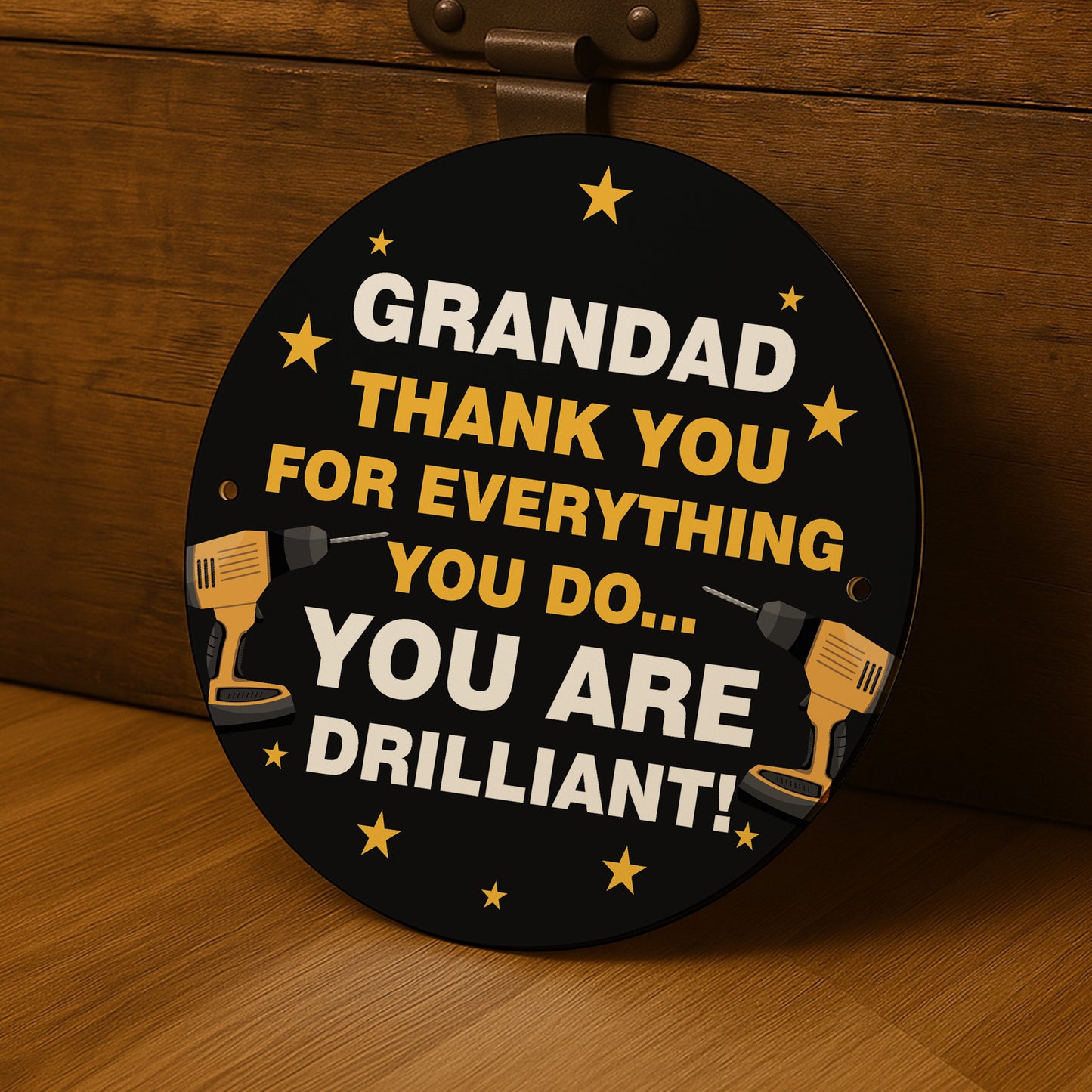 Grandad Gift For Fathers Day Birthday You Are Drilliant Man Cave