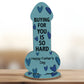 Funny Fathers Day Wooden Plaque Novelty Gift For Dad Joke Rude