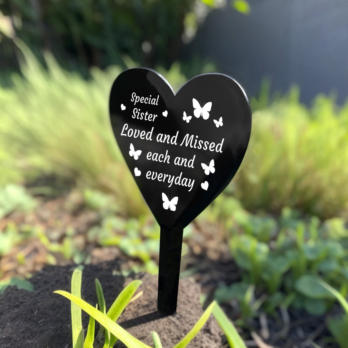 Sister Memorial Grave Stake Memorial Plaques For Sister