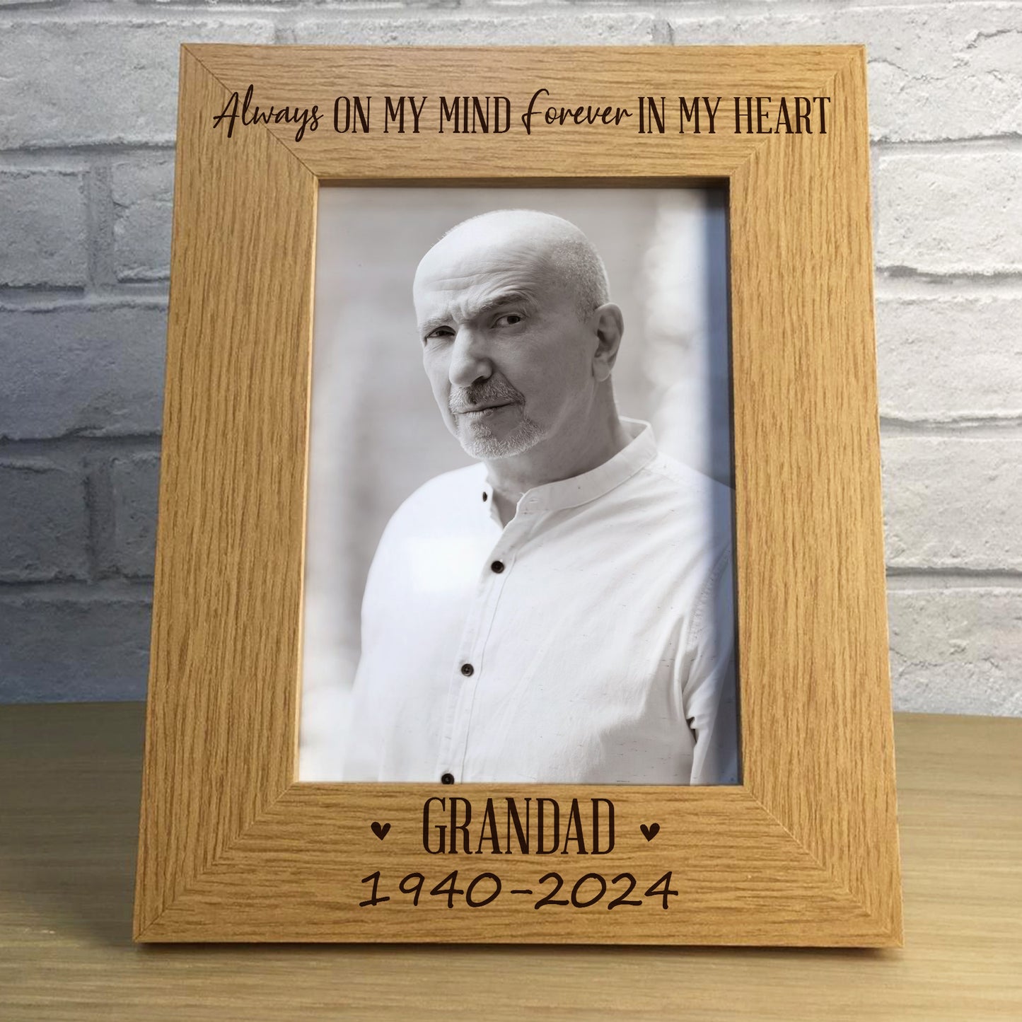 Grandad Memorial Gift for Loss of Grandparent Memorial Frame
