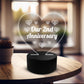 2nd Anniversary Gift For Boyfriend Girlfriend