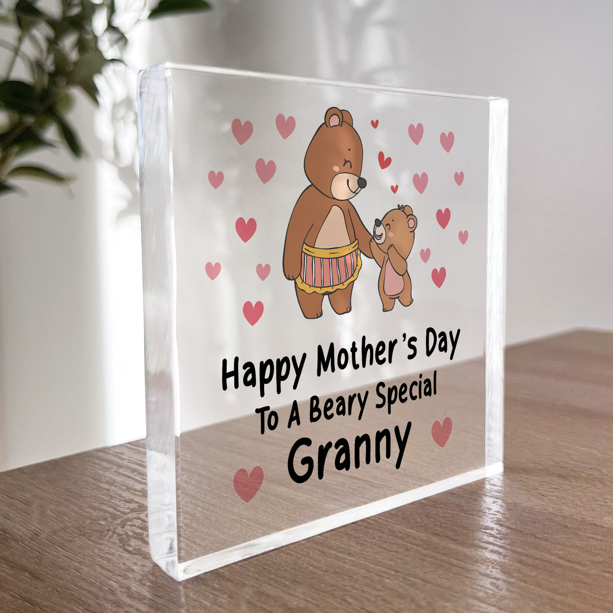Mothers Day Gift For Granny Personalised Gift From Grandchildren