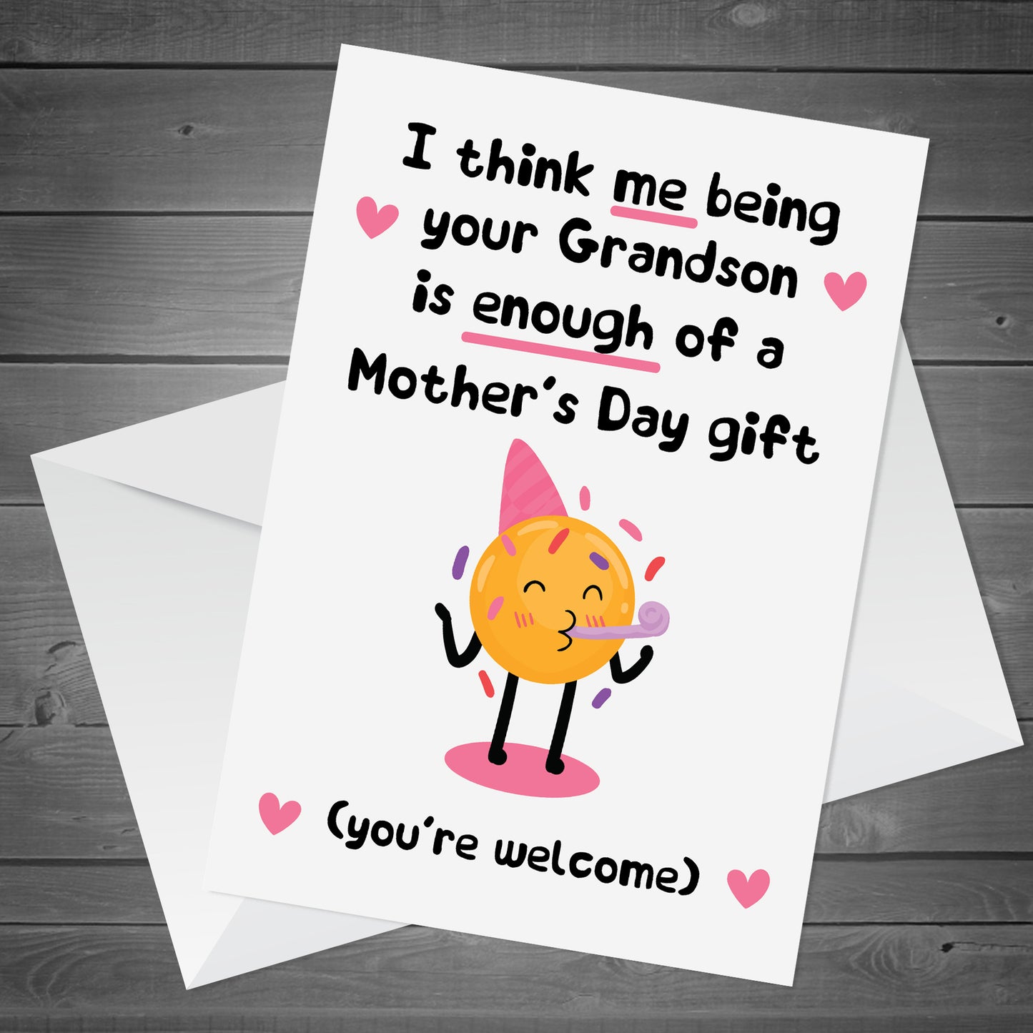 Funny Mothers Day Card For Nan Joke Nan Card Nan Card