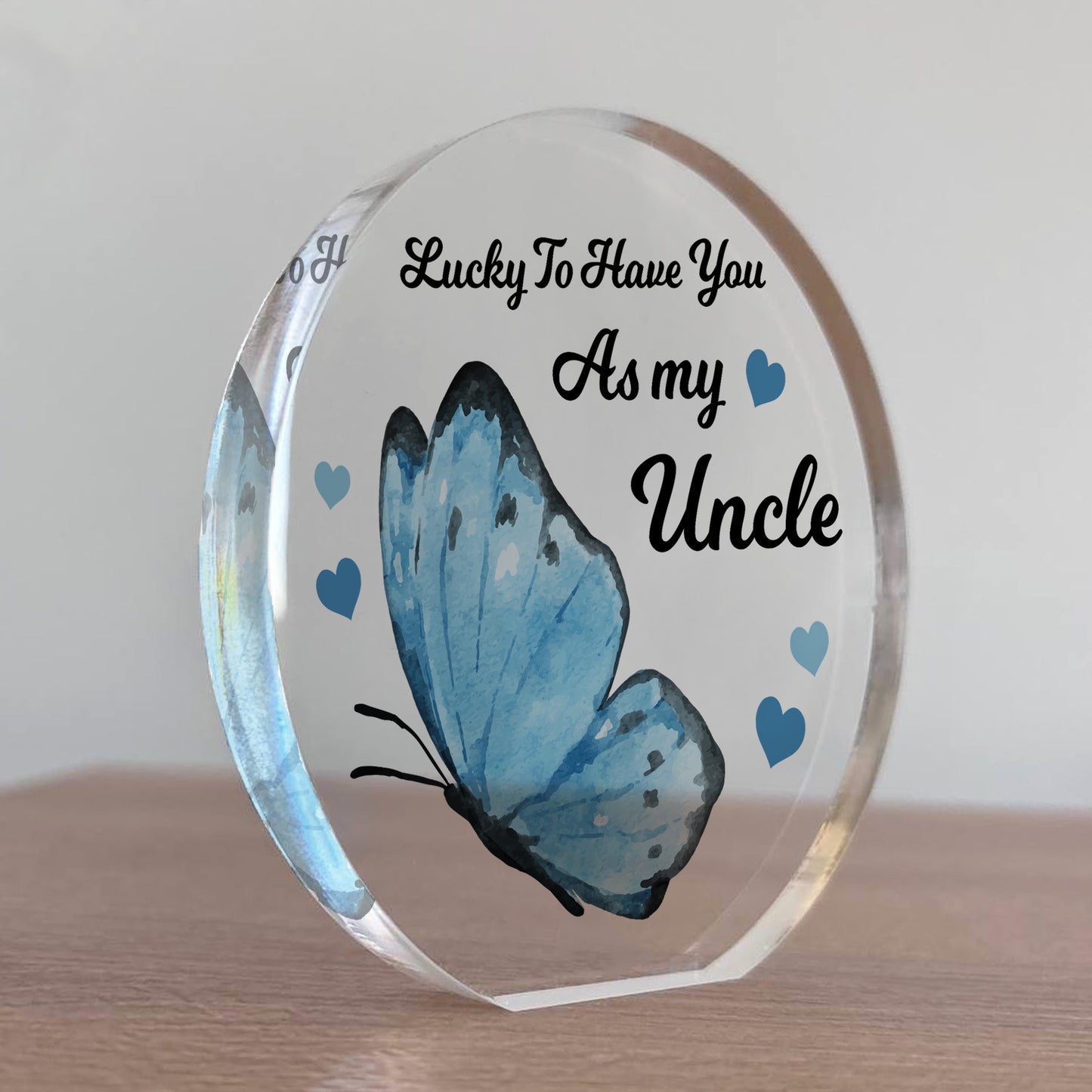 Lucky To Have You As My Uncle Gift For Uncle From Niece Nephew